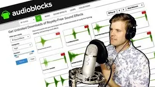 Making Music with AudioBlocks.com Royalty Free Sound Effects