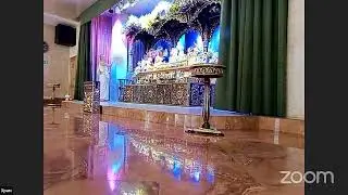 Киртан после лекции