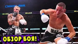 Обзор Боя: Джейк Пол - Нейт Диас! Заявление о Реванше!