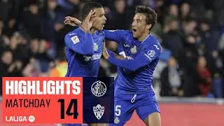 GETAFE CF - UD ALMERÍA 2-1| HIGHLIGHTS | Getafe CF's comeback with Greenwood great goal