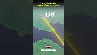 Length of the Great Wall of China! 🤯🇨🇳