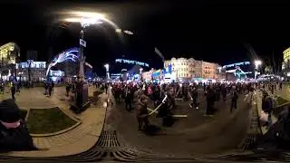 Nazi march in Kiev 360 01/01/2020 | Марш нацистов в Киеве 360 01/01/2020