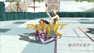 Tekken 5 Nina 2P (Original) VS Christie 1P with Reverse Neck Breaker