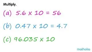 Multiplying Decimals by 10