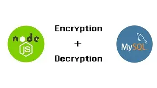 Mysql Store Encryption and Decryption in Node.js using Crypto Curl Api