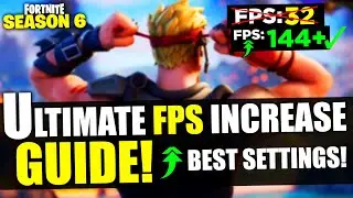 🔧(LOW END PC) Drastically Improve FPS and Reduce Input Lag || CHAPTER 3 SEASON 3