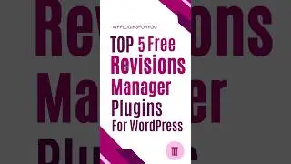 Top 5 delete revision WordPress plugins #shorts 😮😮