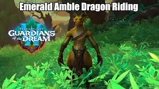 Dragon Riding In The Emerald Amble In Emerald Dream Zone
