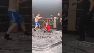 😳 Dropped at the Face-off, Same in the Bareknuckle fight weeks later -@HardcoreFightingChampionship