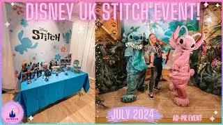 Disney UK Lilo and Stitch Event Funko Loungefly Europe London Disney HQ July 2024 PR Invite | Ad