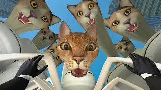 skibidi toilet cat all episodes 9-15🐈🔥
