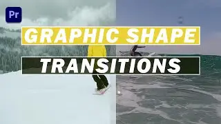 How To Make a Graphic Shape Transition In Premiere Pro