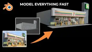 FASTEST and BEST method to model and texture anything in Blender