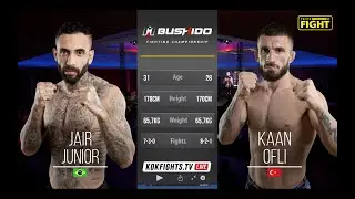 MMA BUSHIDO’84 I Free Fight | JAIR JUNIOR VS KAAN OFLI