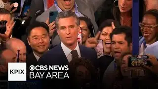 Gov. Newsom casts Californias votes for Kamala Harris at the DNC