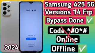 Samsung A23 5g (A236E) frp bypass android version 14 umt one click ✅
