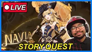 Navia Story Quest Reaction | Genshin Impact 4.3