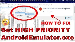 How to Fix Access Denied and Set High Priority in Gameloop and  Lag Fix Pubg Mobile