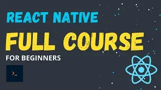 Full React Native Project Tutorial for beginners.