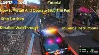 How To Install And Operate Stop The Ped 4.8.0.0.