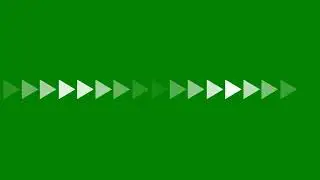 Arrow Indicator Green Screen Animation 