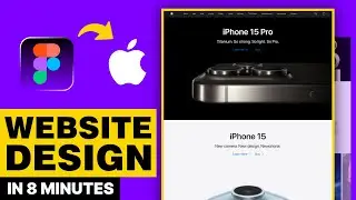 Apple's Website Design in Figma | Figma Tutorial