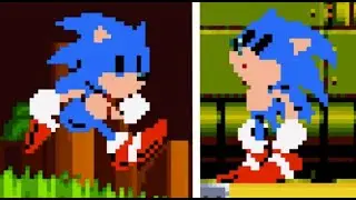 Seknic Sonic in Sonic Mania