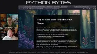 403: A machine learning algorithm walks into a bar… - Python Bytes