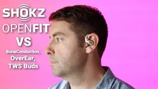 SHOKZ OpenFit Open Ear Earbuds vs OpenRun Pro, Sony LinkBuds S, OverEar Headphones