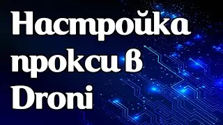 Как задать прокси в приложении Droni