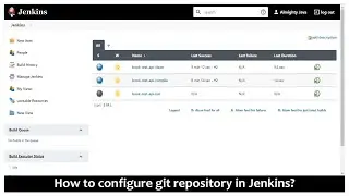 How to configure GIT repository in Jenkins? | Continuous Integration |  Continuous Deployment