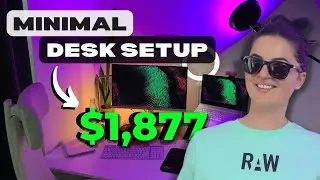 My BUDGET DESK SETUP for Small Room + Youtube Studio + Bedroom as a web developer