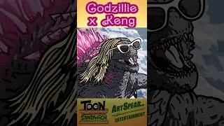 Godzilla x Barbie - TOON SANDWICH 