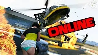 Гагатун, Юзя и Хитман никуда не летят в GTA ONLINE