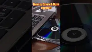 🤯😳CD/DVD ko Pen drive की  तरह use करो | erase & burn CD/DVD #computer  #shortcut #pc