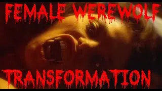 Female werewolf Transformation - forest scene - the howling HD