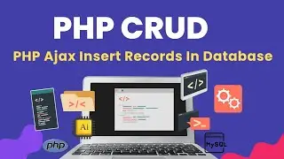 PHP Ajax Insert Records In Database | PHP MySQL CRUD Tutorial