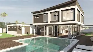 V-Ray Next for SketchUp,  How to light an exterior day scene, Realistic photo rendering #6