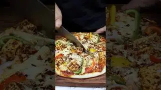 Peri Peri Paneer Pizza ASMR | 