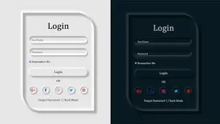 Login Page HTML CSS - How To Create Login Form in HTML and CSS@FullStackTechnologies​