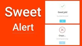 Sweet Alert JavaScript Library [Urdu/Hindi]