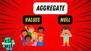 The TRUTH about Aggregate functions and NULL values! 