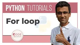 Python Tutorial - 9. For loop