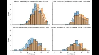 python data analysis tips facetgrid in seaborn apply histplot violinplot hue
