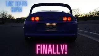 My New 1997 Toyota Supra! Finally got one of my dream cars!....