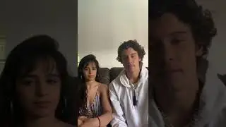 Shawn Mendes with Camila Cabello Instagram Live | March 27, 2020