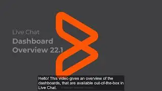 Overview of Live Chat dashboards version 22.1 in BMC Helix Dashboards