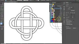 4 Fixing Celtic Knot and Live Paint Bucket - Adobe Illustrator