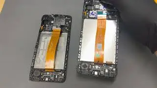 Samsung A12 LCD Broken Screen Replacement Disassembly Sm-A125
