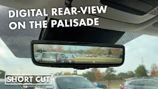 The 2023 Hyundai Palisade has a useful digital rear-view camera mirror